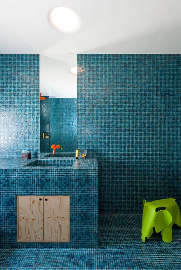 Bisazza — Salice blend — résidence privée, Belgique (Van Staeyen)