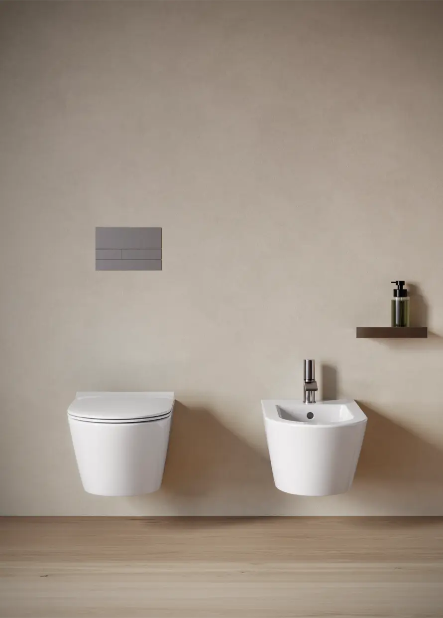 Zero — WC et bidet suspendus 55