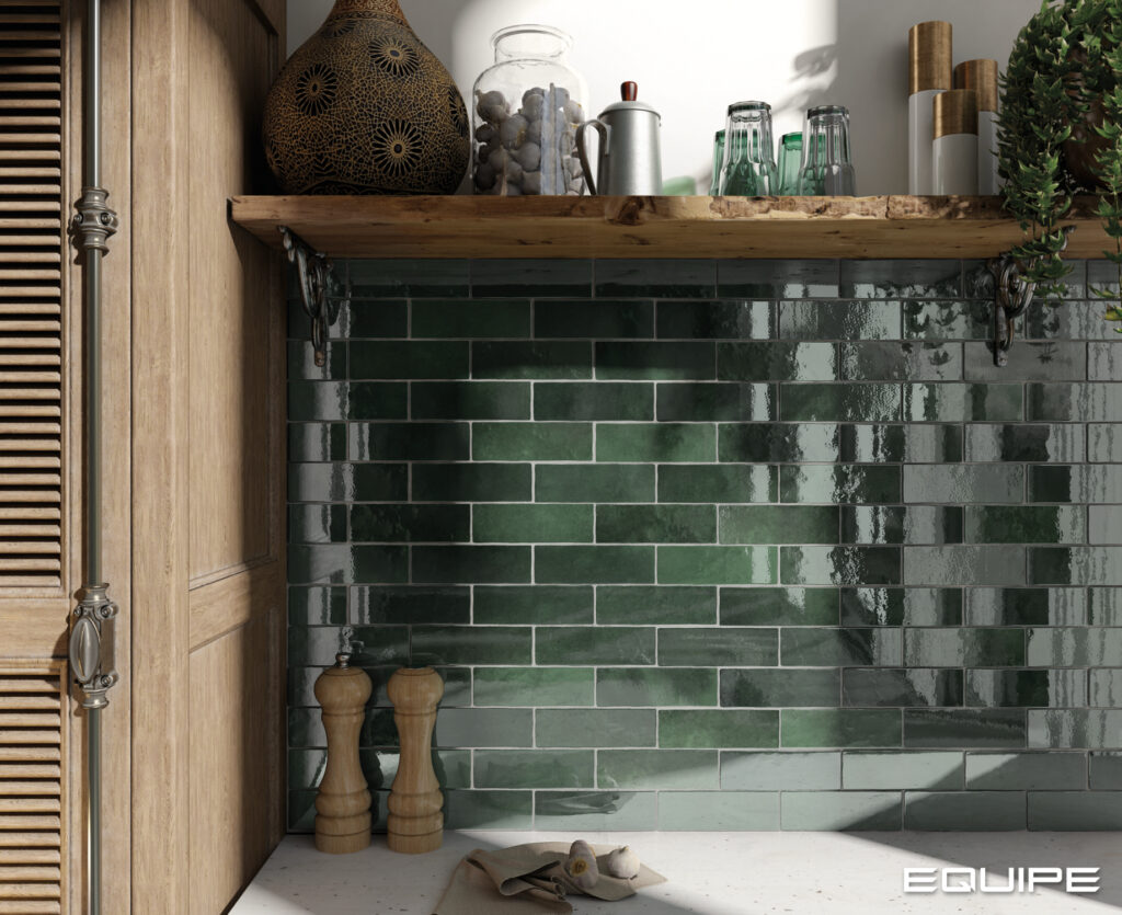 Equipe Cerámicas — Artisan Moss Green 6,5×20