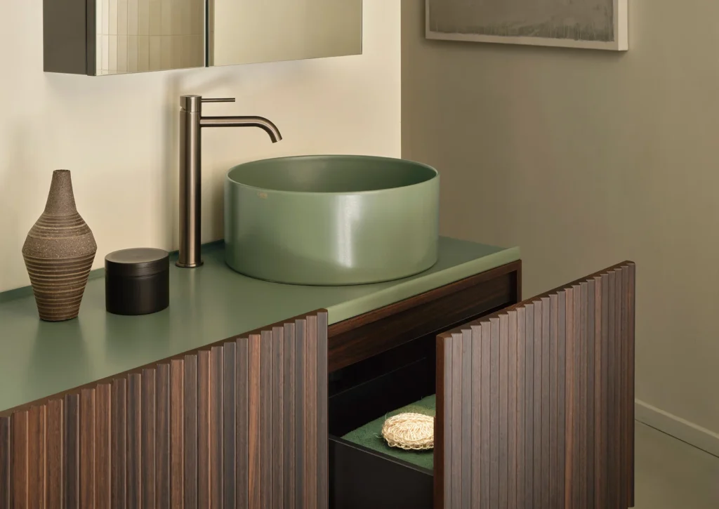 Ceramica Cielo — Delfo, plan en céramique vert