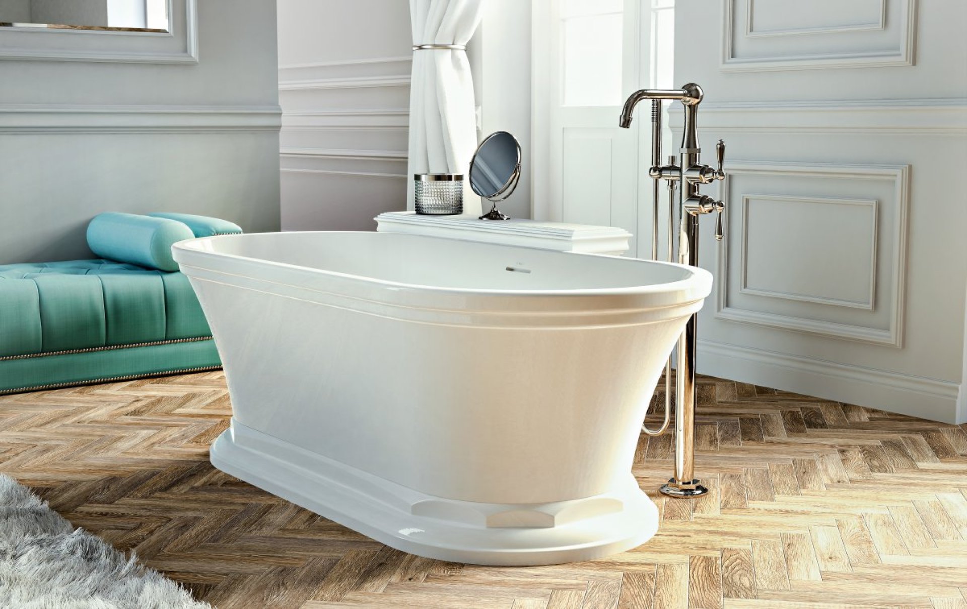 Camden, robinetterie de baignoire