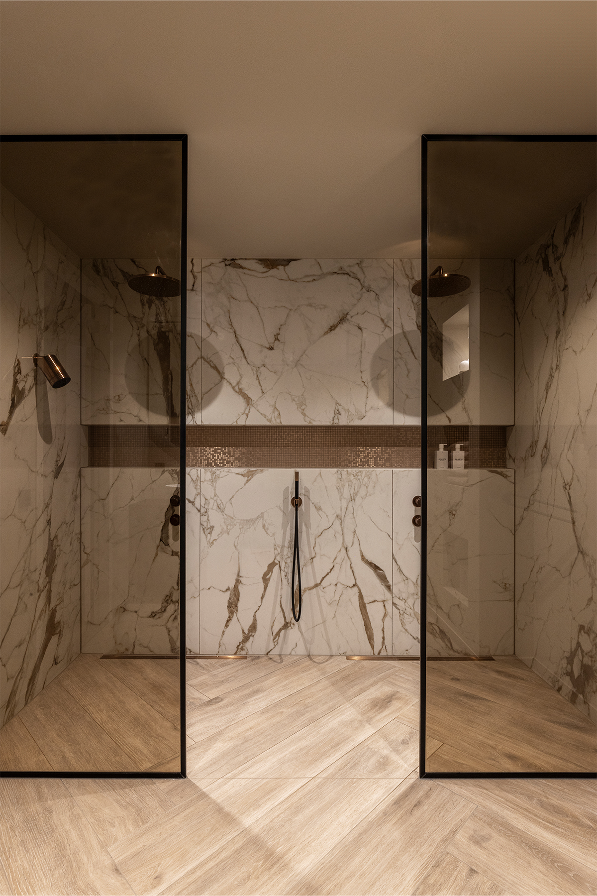 Cobber, douche à deux pluies de tête, salle de bains Melissa