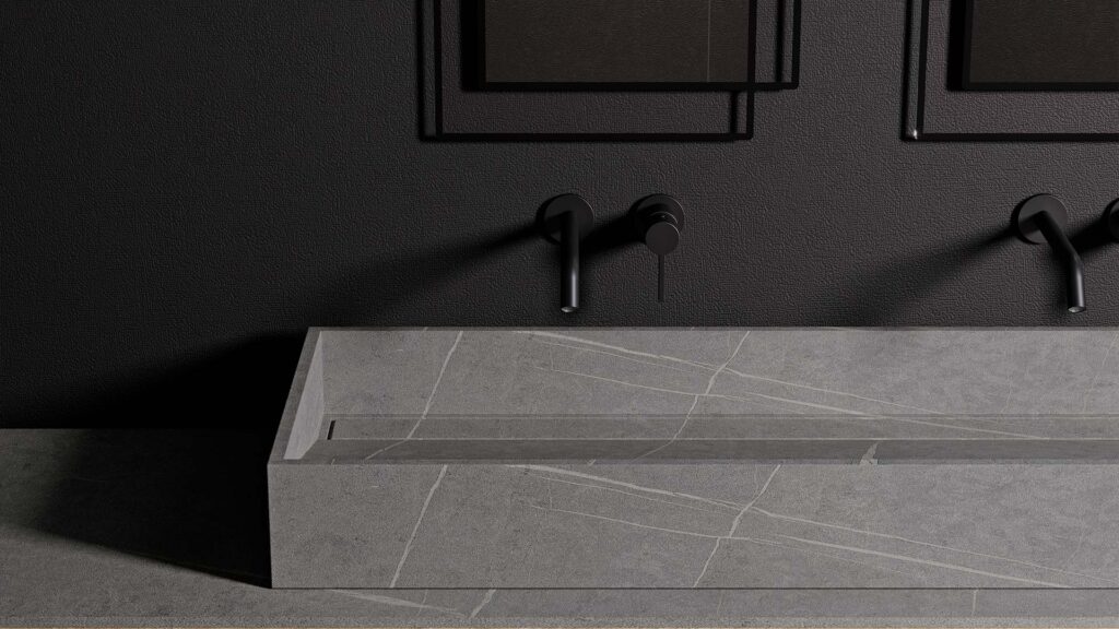 Inalco — Surfaces MDi sur mesure — vasque